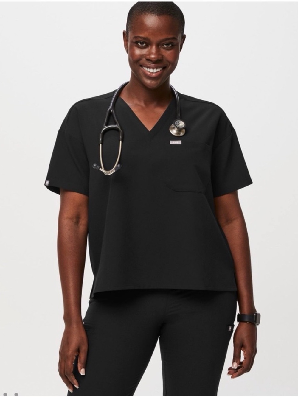 Figs Relaxed Catarina one pocket scrub top